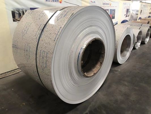3000 Series Marble pattern color coated aluminum coil for decorations and door Materials