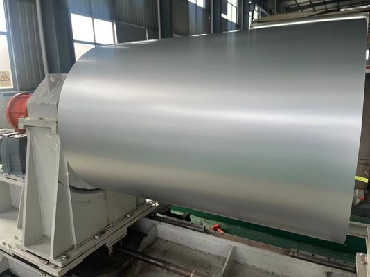 Alloy 3003 Ral 7047 PVDF Coating Aluminum Sheet 0.80mm x 48'' Pre-painted Aluminum Coil For Metal Roofing Material Usage