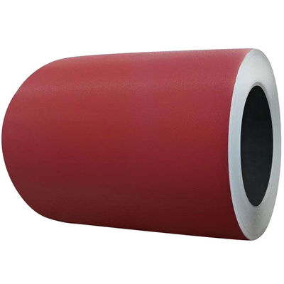 Red Color Coated Aluminium Coil Prepainted Aluminum Sheet/Plate/Panel For Curtain Wall