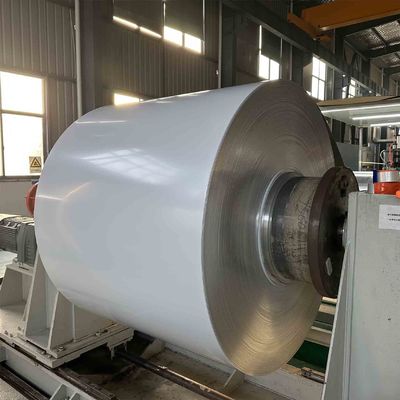 3003 H24 0.5MM Thickness 1000MM Width Color Coated Aluminum Coil For  Gutter