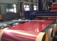 Prepainted Color Coated Aluminium Coil For Roofing , Thickness 0.1-2.5mm