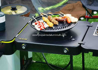 SMC Table Outdoor Integrated Bbq Gril Camping Kitchen Bench