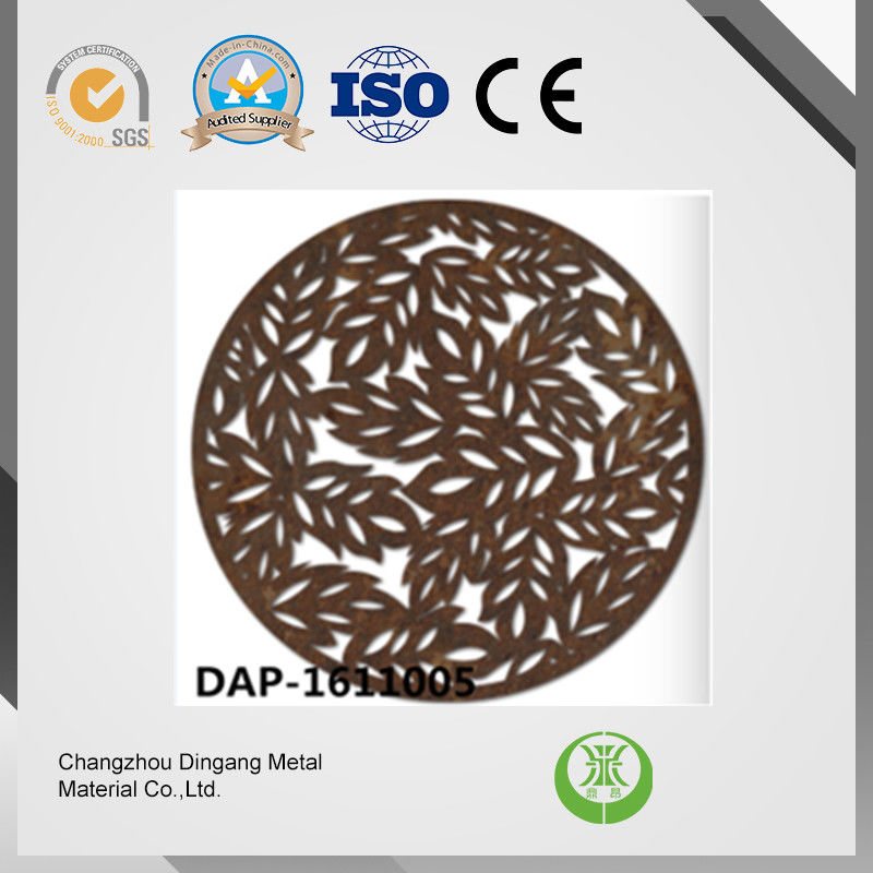 Hot Rolled Laser Cut Corten Steel With Bamboo Pattern 15000mm Length