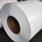 Alloy 3105 White Color 22 Gauge 0.65mm Thick 300mm Wide PE Pre Painted Aluminum Coil For Gutter Making