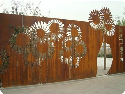 Weather Resistant Decorative Metal Screen Panels Anti Corrosion