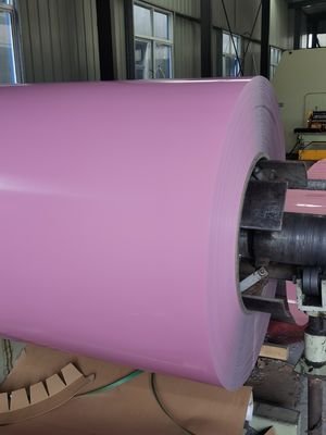 Anti - Scratch Prepainted Aluminium Coil Used For Corrugated Roof And Wall