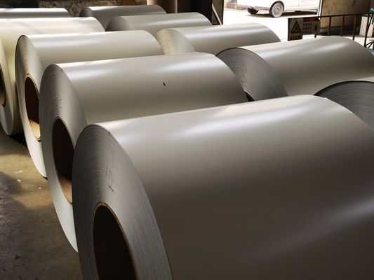 Alloy 3105 Ral 7047 PVDF Coating Aluminum Sheet 24Gauge x 48'' Pre-painted Aluminum Coil For Building Roofing &amp; Facades