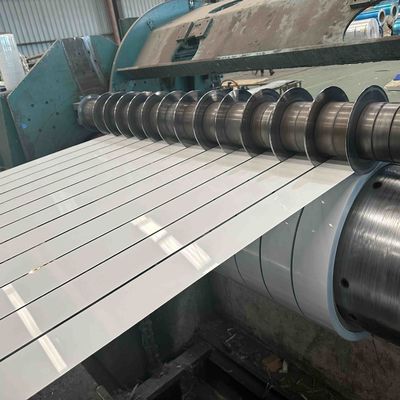 Alloy3105 0.28*180mm Anti Scratch PE Paint Pre Painted Aluminum Strip For Rolling Shutter Door Curtain Making