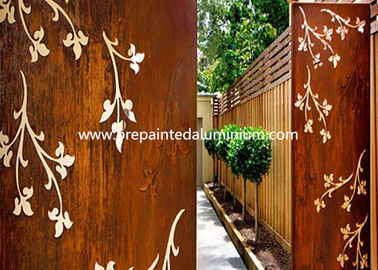 Weather Resistance Corten Steel Panels Used For Public Area And The Buildings Of Artistic Quality And Style