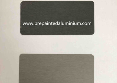 Anodized Pre Painted Aluminium Sheet Oxide Hair Line Color Alu Alloy Surface Treatment Plant