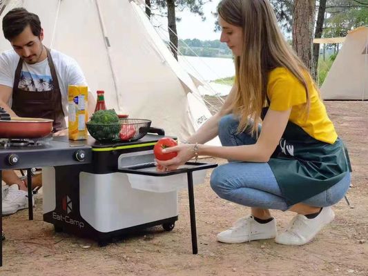 SMC Material Luxury Camping Kitchen Cooking  Table