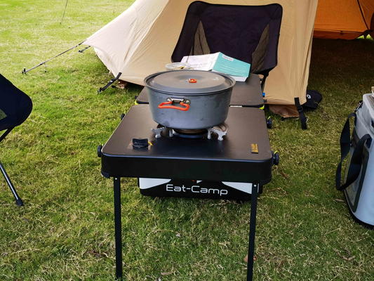 Eatcamp 2.0 Camping Cooking Station 4kw Coated Steel