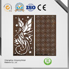 3.00mm Thickness Decorative Metal Wall Panels , Weather Resistant Laser Cut Steel Panels