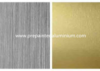 Brushed Champagne 3.0mm Color Coated Aluminum For Interior Furniture