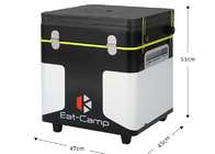 EATCAMP Portable Cooking Station With Picnic Table / Gas Stoves  E2.0 - 4KW * 1  For Camping