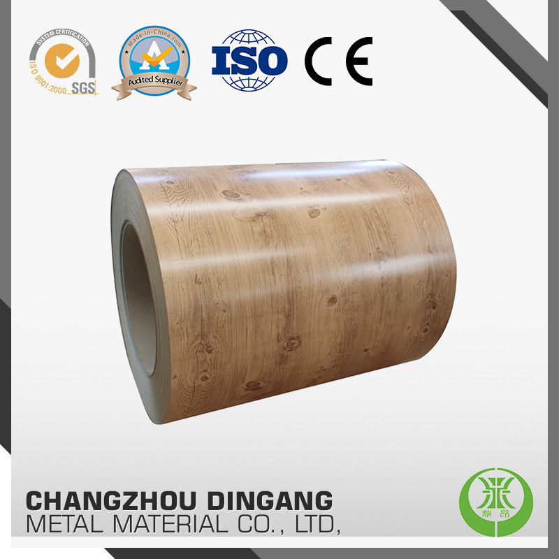 Prepainted Steel Coil For Roofing Material , PE / PVDF Coating Painted Aluminum Sheets