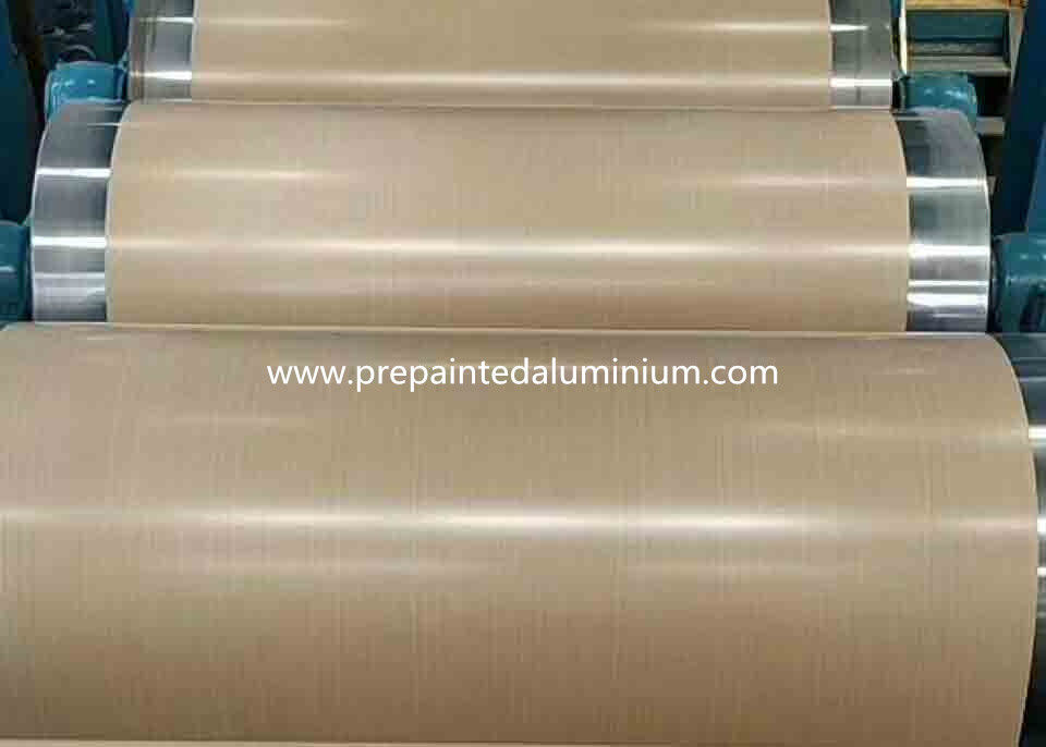Wooden Grain Color 405mm Aluminium Plain Sheet