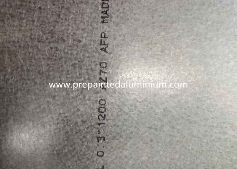 0.18 To 2.5mm Zn Al Alloy AZ150 Galvalume Steel Coil Sheet Anti Finger Print