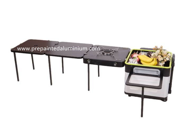 SMC Material Luxury Camping Kitchen Cooking  Table