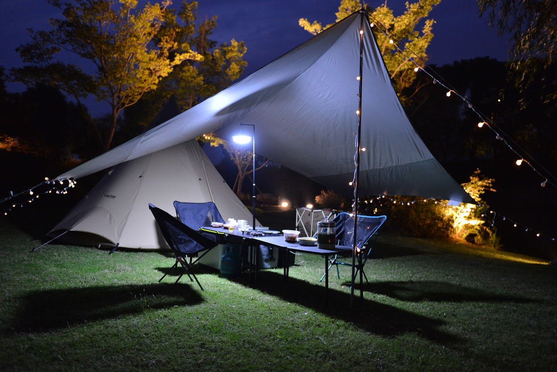 Folding Cooking Camping Eating Utensils Set Luxury Style