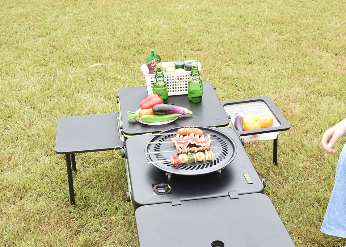 Folding Cooking Camping Eating Utensils Set Luxury Style