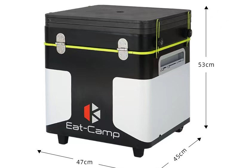 EATCAMP Multi - Functional Outdoor Cookbox 9.2 Kg -75 L - 4 KW * 1 For A Barbecue Party