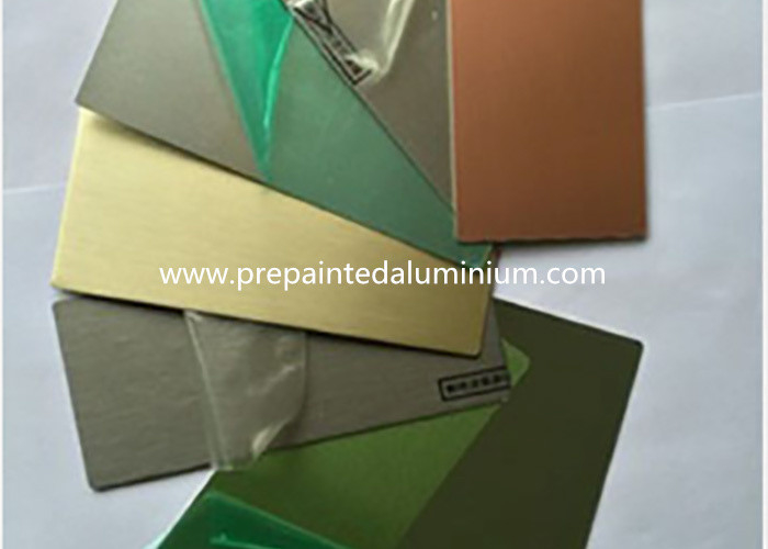 PVDF Painting ASTM Standard Prepainted Aluminum For Warehouse Wall And Roofing