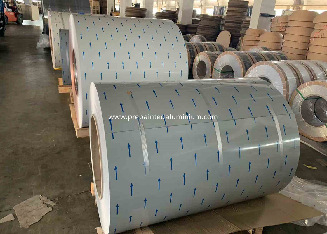 PVDF Pre Painted Aluminum Coil / Sheet For Making Advertisements Board