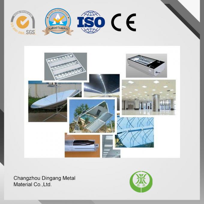 1500mm Width Mirror Finish Aluminium Sheet , Specular Finish Highly