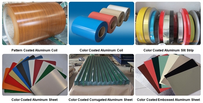 Alloy 3003 H16 Marble Pattern Prepainted Aluminium Coil With 0.20-3.00mm Thickness 1