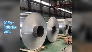 Durable Road Signs 20 Year Reflectivity