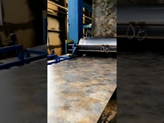 PVDF Paint Coating Aluminum With Patina Green Color Treatment On The Metal Surface