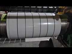 White Color Aluminum Slitting Strip Process