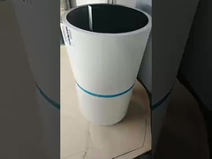 24In x 50 Feet White/White Color Coating Aluminum Trim Coil AA3105 H14 Packing Video