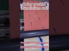 AA3003 H24 0.5MM Thickness 1000MM Width Color Coated Aluminum Coil For Building Decoration