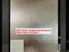 3003 Series  Embossed Aluminum Plate 0.6mm*1250mm