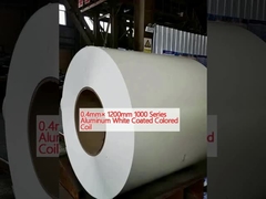 0.4mm× 1200mm 1000 Series Aluminum White Coated Colored Coil