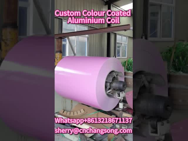 Alloy 1060 0.13mm Prepainted Aluminium Coil for Luggage Tag Backings