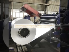 1.6mm×800mm-1100 Aluminum Coated Color Coil used in food and chemical handling and storage equipment 