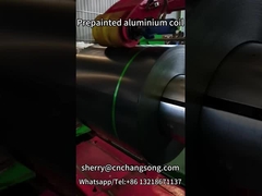 Factory actual shoot about prepainted aluminium coil