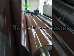 Ral 3011 polyester aluminum 