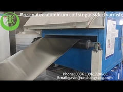 Pre-coated aluminum coil single-sided varnish