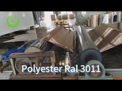 Polyester Ral 3011 aluminum 