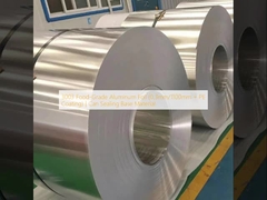 3003 Food-Grade Aluminum Foil (0.3mm/1100mm + PE Coating) | Can Sealing Base Material