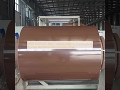 3003 Aluminum Alloy - 2.5mm/2000mm Fluorocarbon Curtain Wall Decorative Aluminum Plate