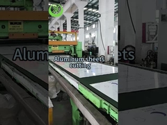 Aluminum sheets cutting 