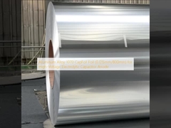 Aluminum Alloy 1070 CapFoil Foil (0.015mm/800mm) for High-Voltage Electrolytic Capacitor Anode