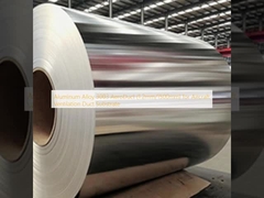 Aluminum Alloy  3003 AeroDuct  (1.2mm/1500mm) for Aircraft Ventilation Duct Substrate