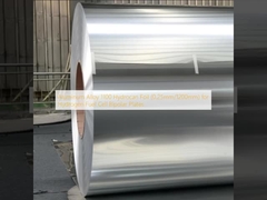 Aluminum Alloy 1100 Hydrocan Foil (0.25mm/1200mm) for Hydrogen Fuel Cell Bipolar Plates