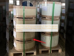 Alloy3105 0.30*185mm Anti-scratch PE Paint Pre-painted Aluminum Strip For Rolling Shutter Door Curtain Making Purpose